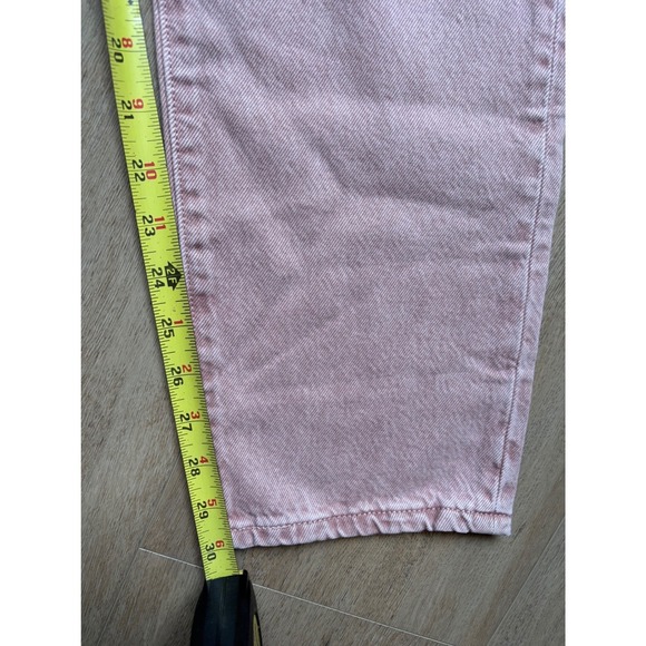 Levis 501 Original High Rise Straight Leg Jeans Pink Sun Faded Wash NWT - Picture 4 of 7